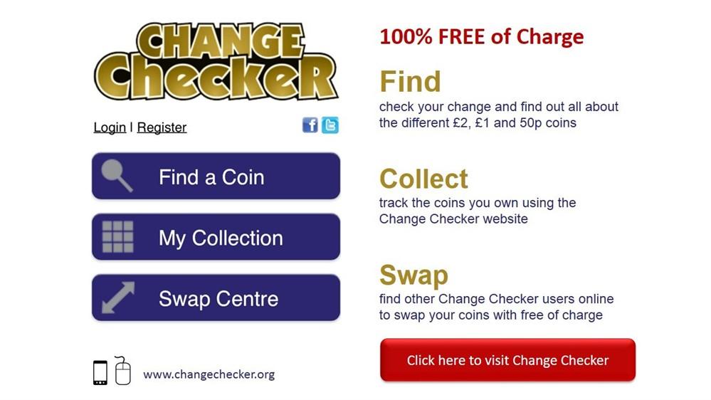 Changechecker from 50p swap